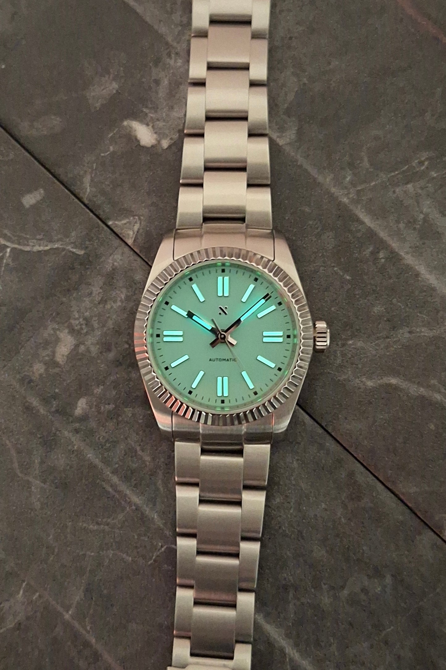 Tiffany Blue Fluted OP