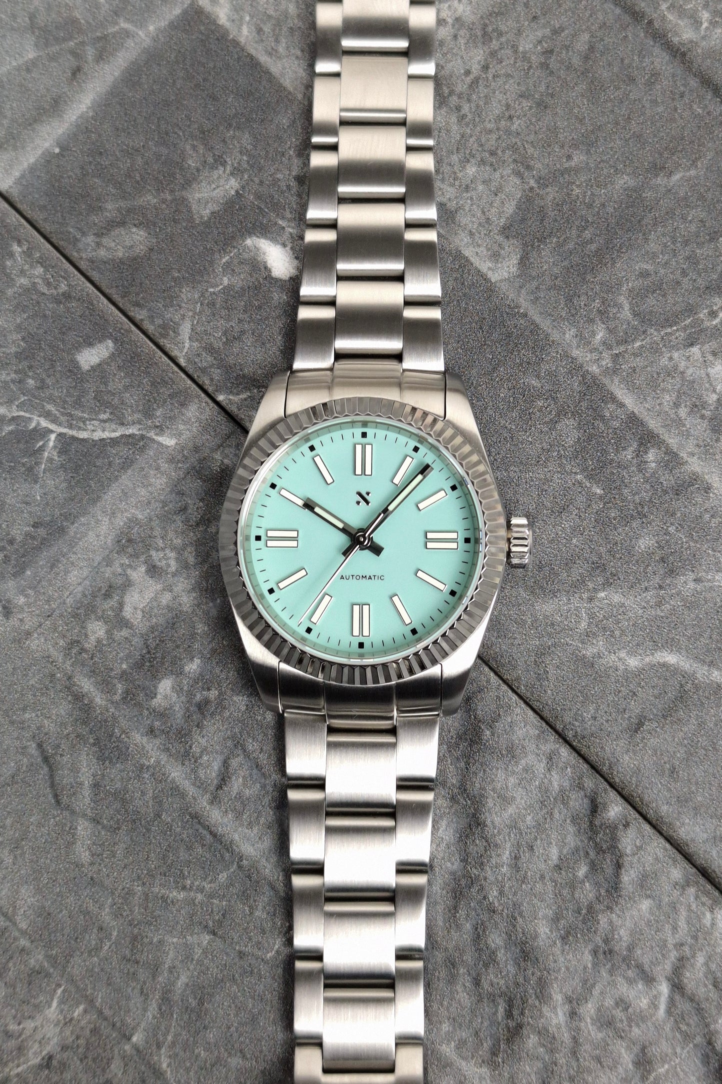 Tiffany Blue Fluted OP